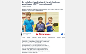 Article du Télégramme 6 février 